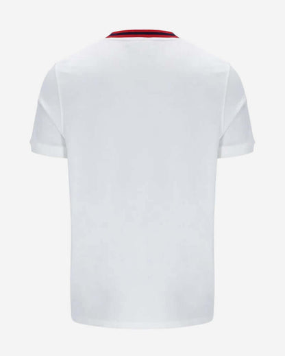 Sergio Tacchini RAINER FC T Shirt White/Maritime Blue/Adrenaline Rush