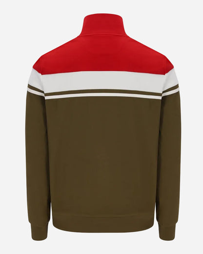 Sergio Tacchino DAMARINDO Track Top Adrenaline Rush/Gardenia/Dark Olive