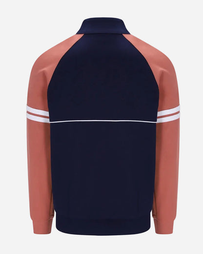 Sergio Tacchini ORION Track Top Maritime Blue/Mahogany/White