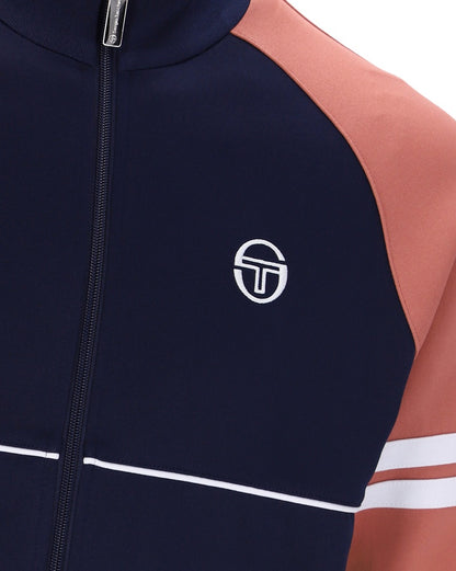 Sergio Tacchini ORION Track Top Maritime Blue/Mahogany/White