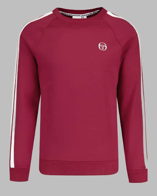 Sergio Tacchini ASCOT Crew Sweatshirt Tibetan Red-20% OFF!