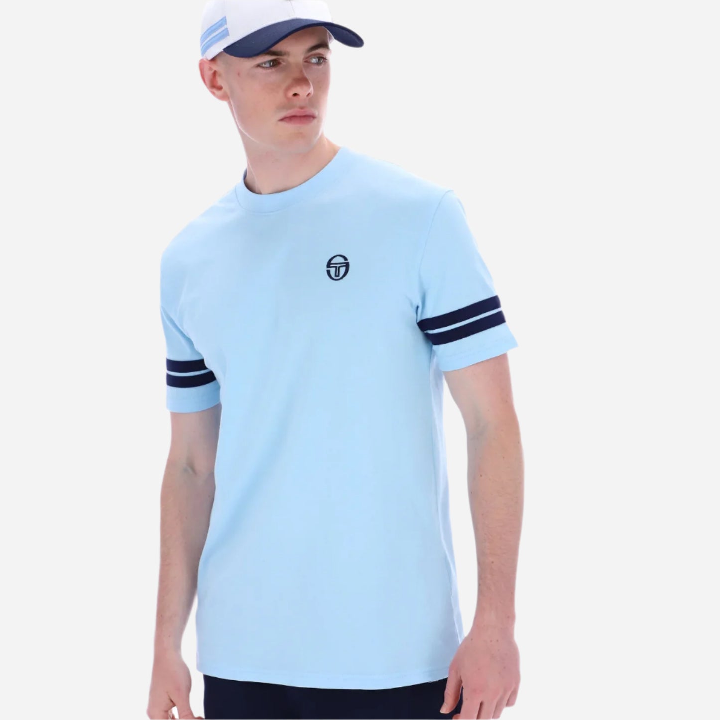 Sergio Tacchini T Shirt GRELLO Clear Sky/Maritime Blue Sergio Tacchini