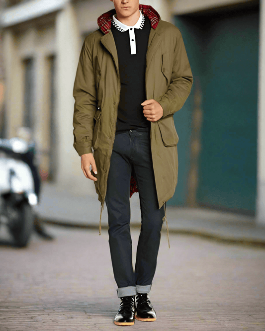 Merc TOBIAS Fishtail Parka Combat Green