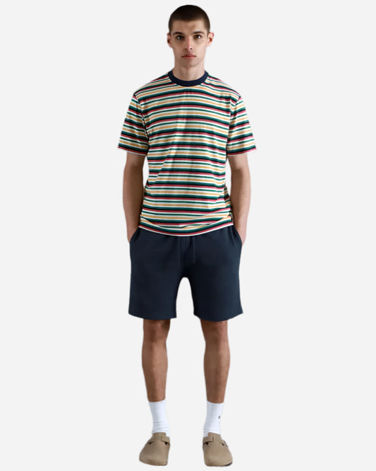 Far Afield Track Shorts Blue Night Far Afield