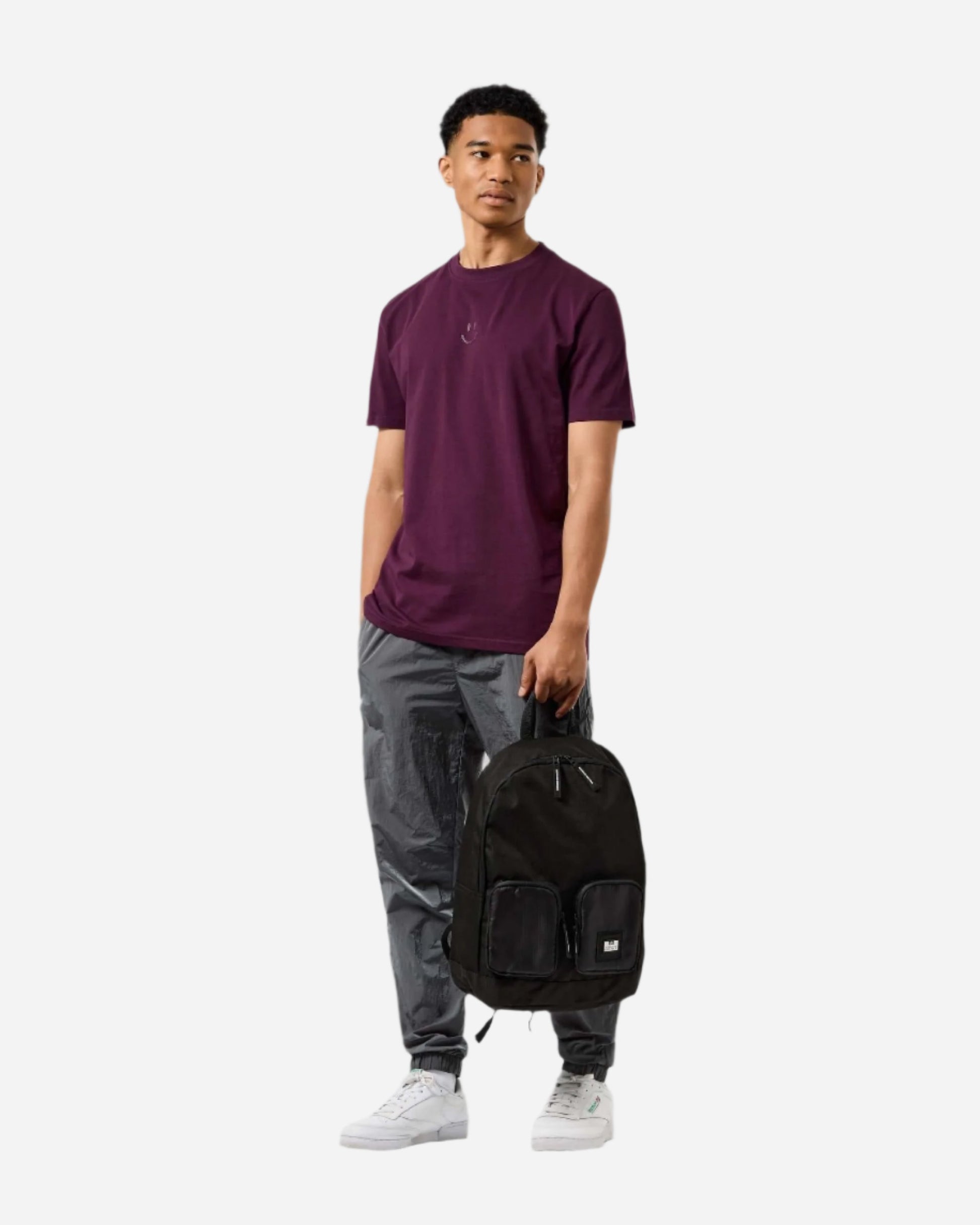 Weekend Offender T Shirt SMILE Acai Berry