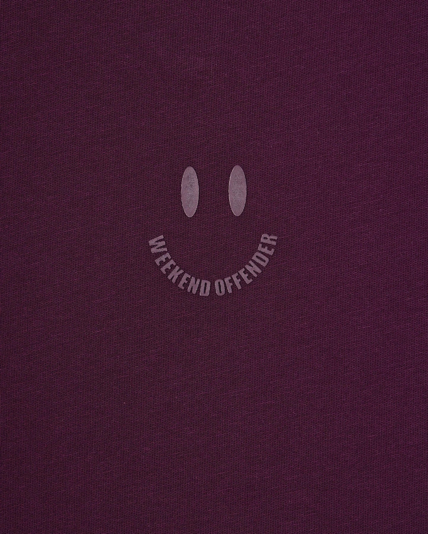 Weekend Offender T Shirt SMILE Acai Berry