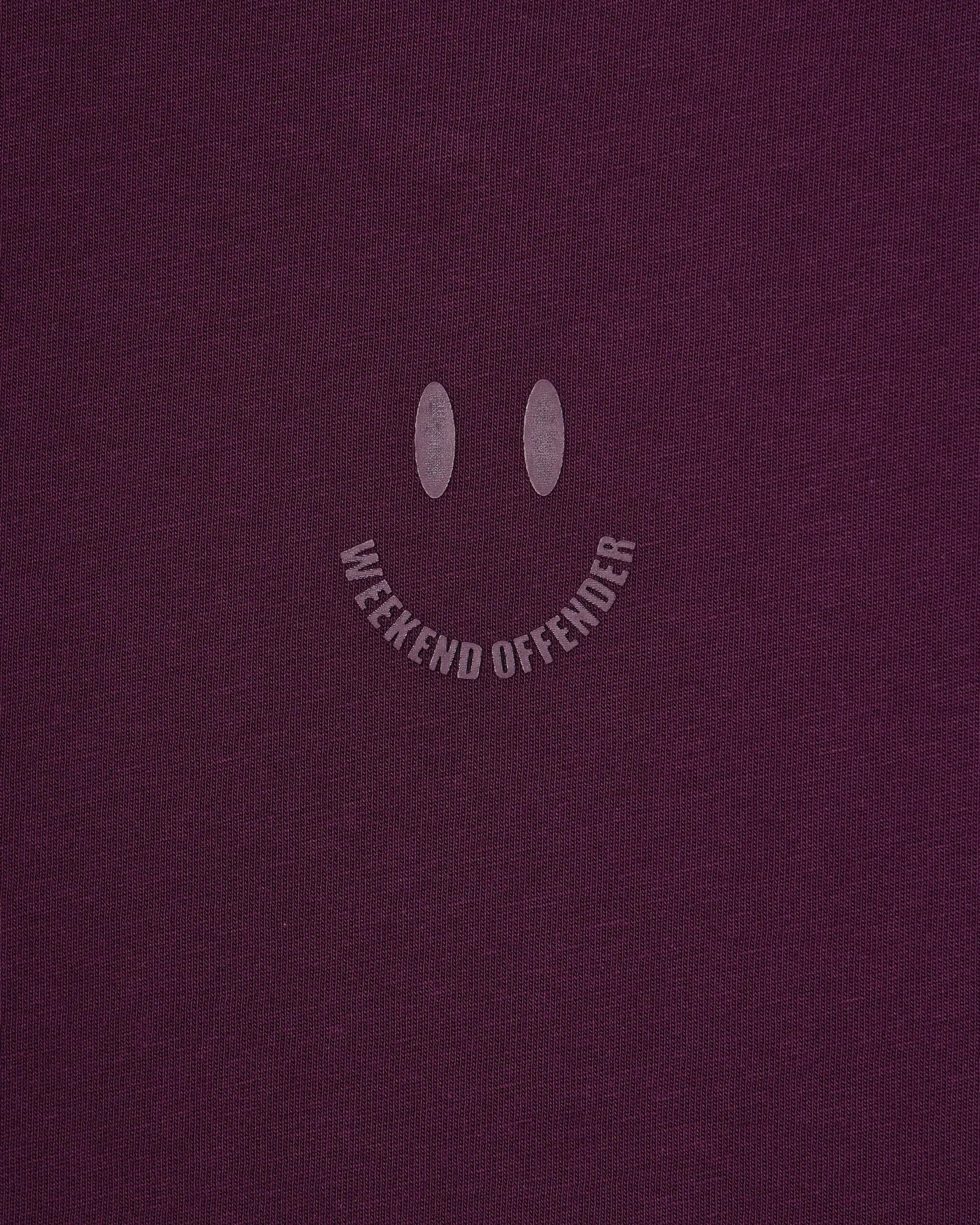 Weekend Offender T Shirt SMILE Acai Berry