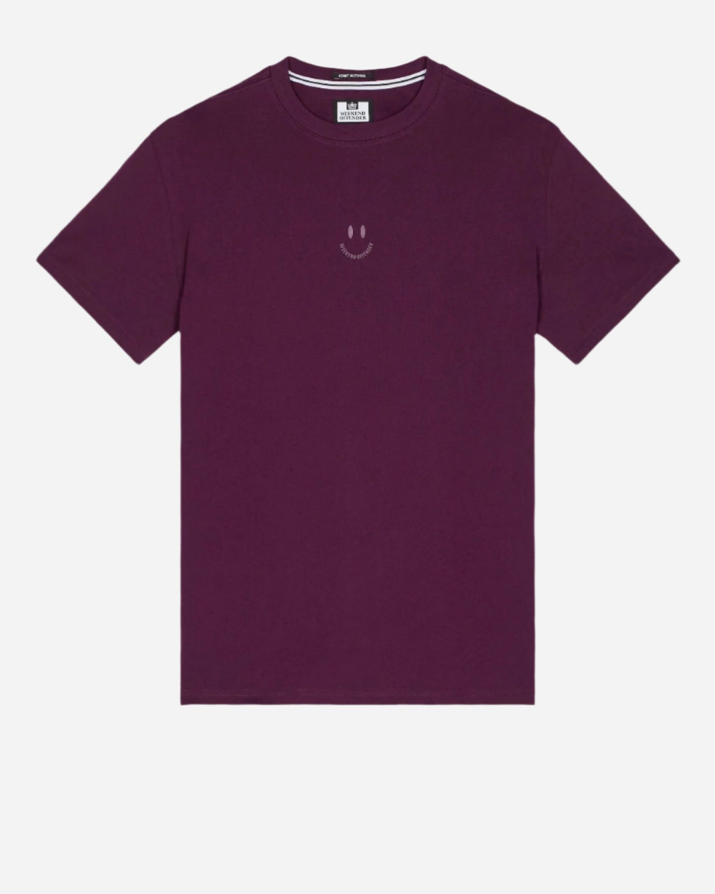 Weekend Offender T Shirt SMILE Acai Berry