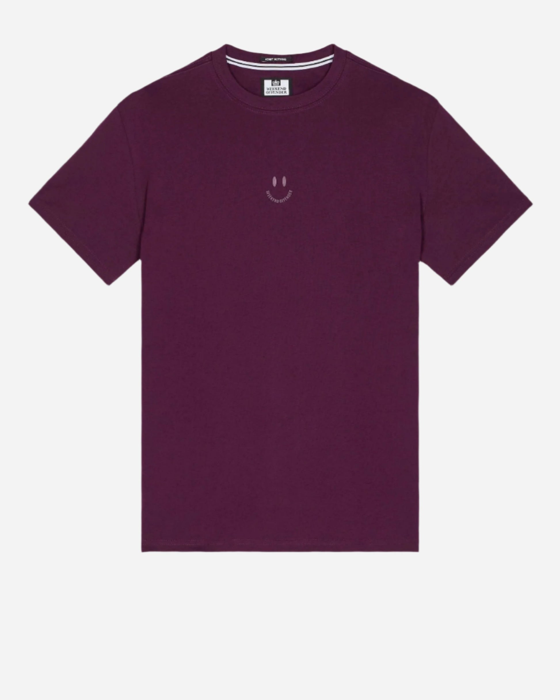 Weekend Offender T Shirt SMILE Acai Berry