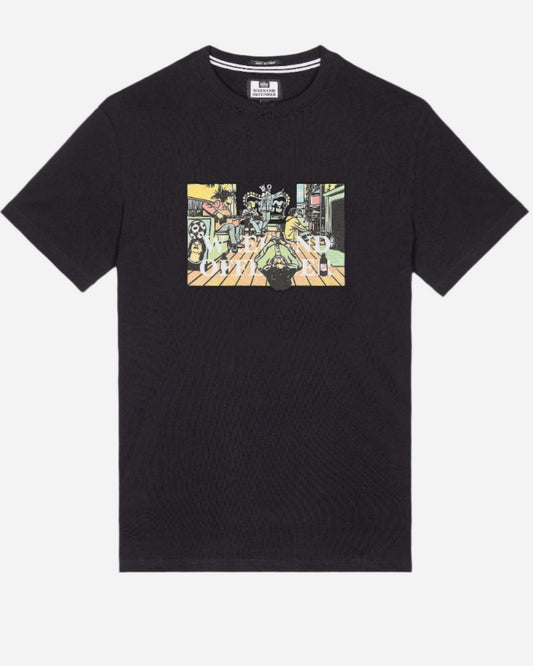 Weekend Offender T Shirt STRATFORD AVENUE Black