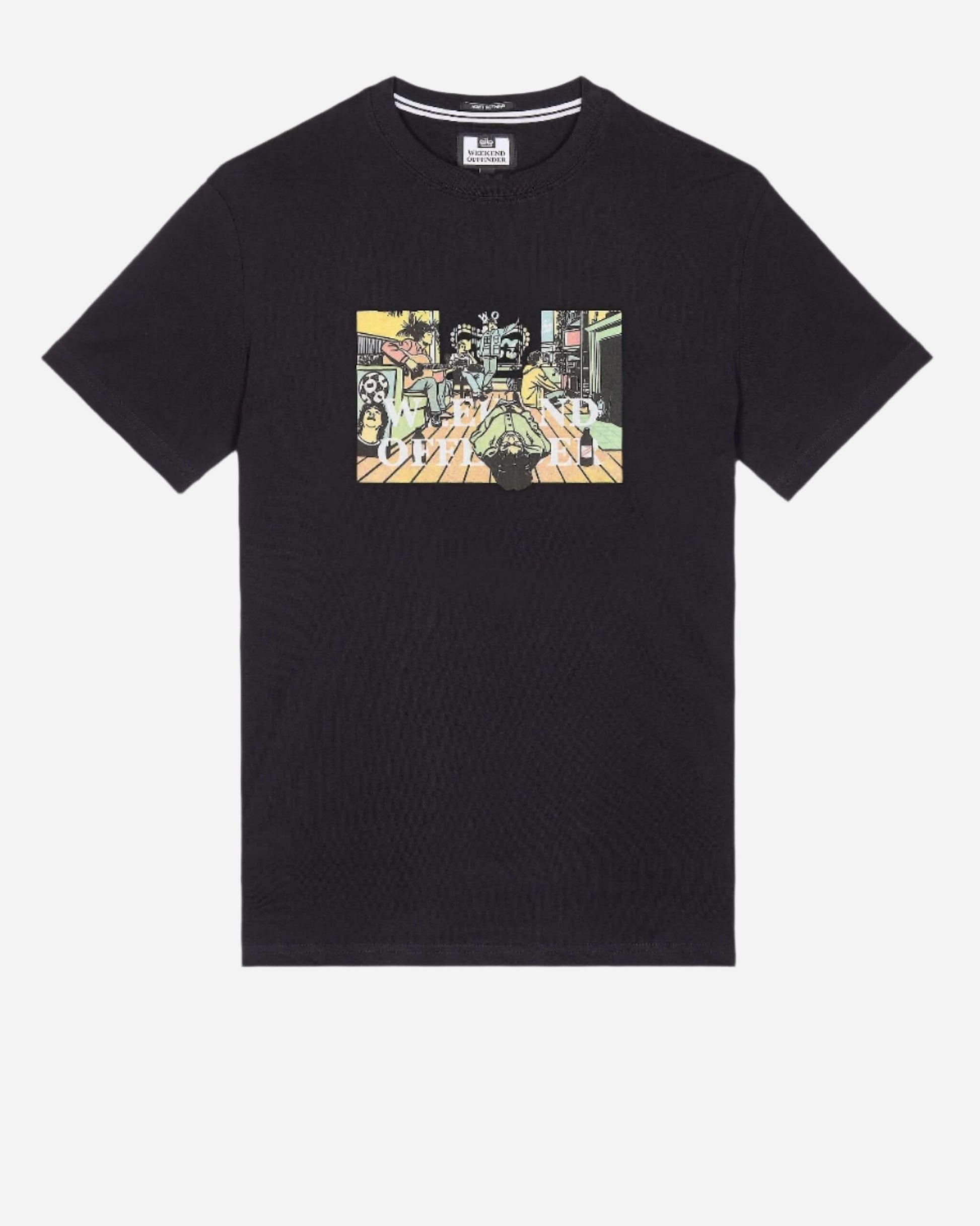 Weekend Offender T Shirt STRATFORD AVENUE Black