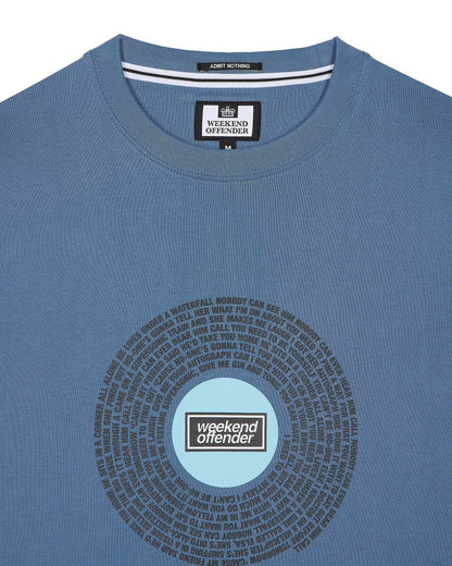 Weekend Offender T Shirt SUPERSONIC Baltic Blue