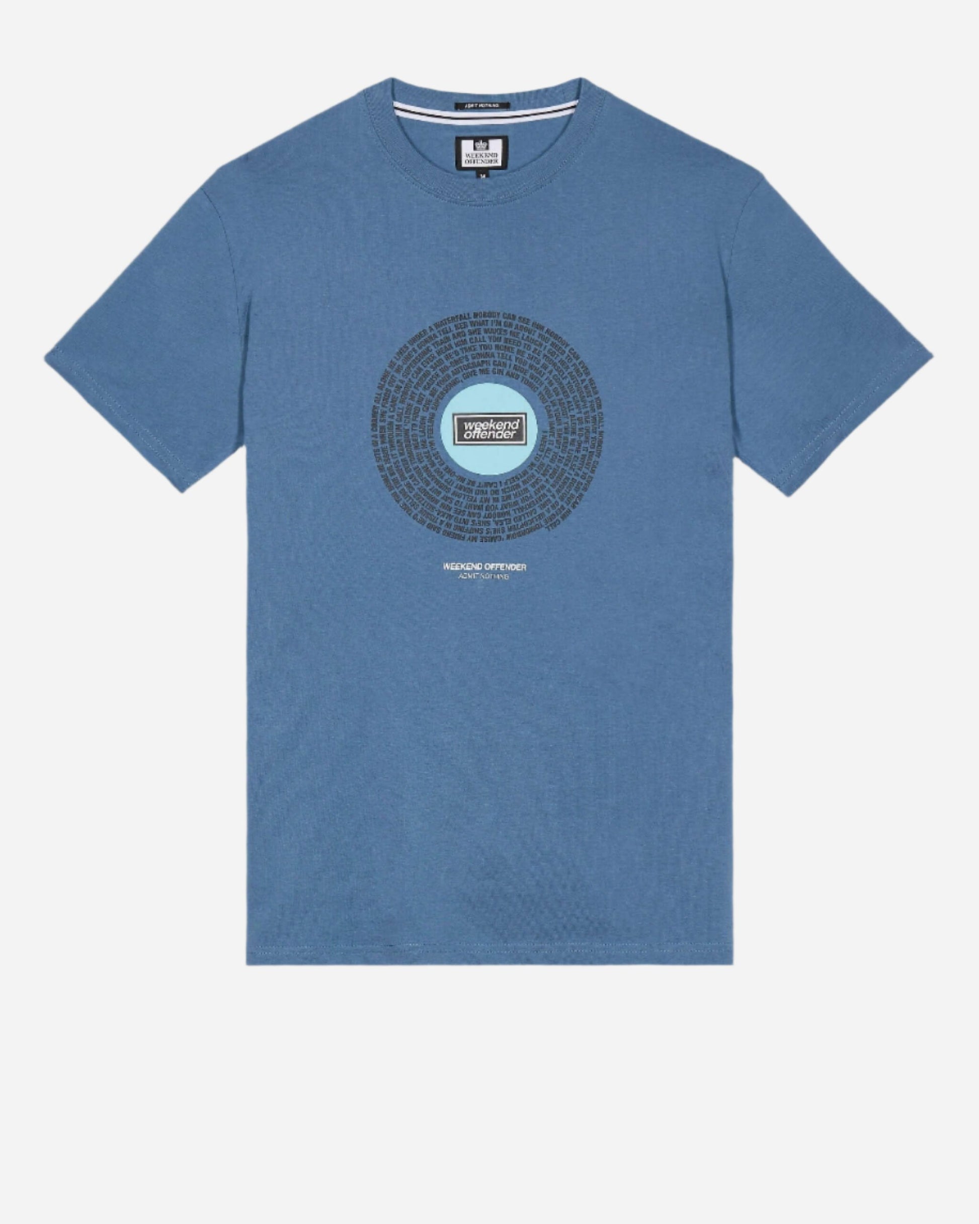 Weekend Offender T Shirt SUPERSONIC Baltic Blue