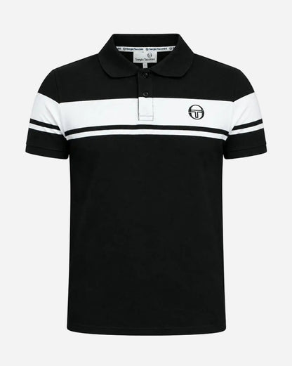 Sergio Tacchini YOUNG LINE Polo Black/White