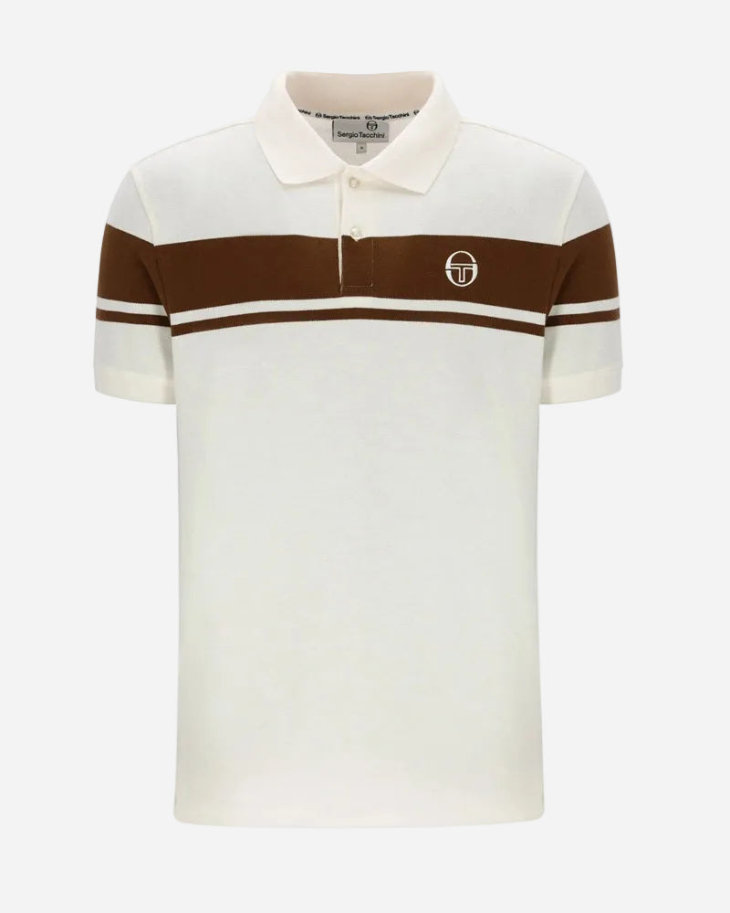 Sergio Tacchini YOUNG LINE Polo Gardenia/Potting Soil