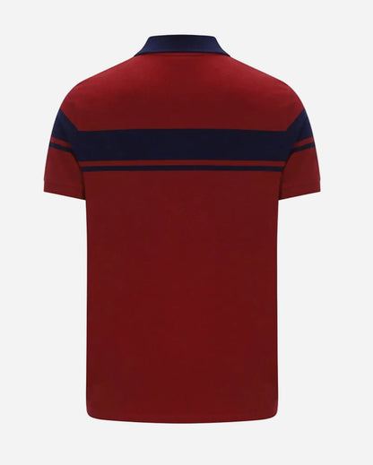 Sergio Tacchini YOUNG LINE Polo Merlot/Maritime Blue