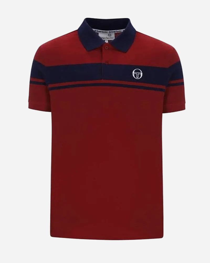 Sergio Tacchini YOUNG LINE Polo Merlot/Maritime Blue