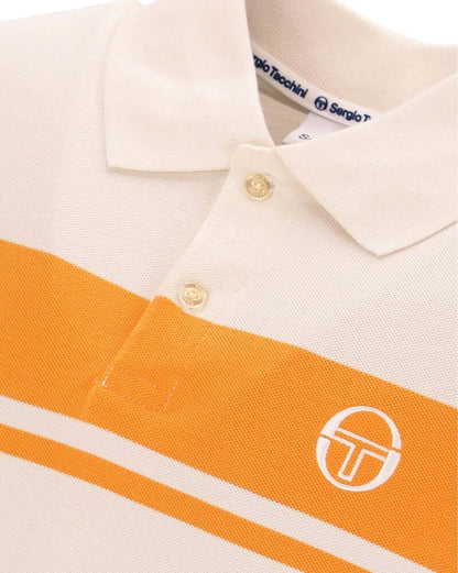 Sergio Tacchini YOUNG LINE Polo Sandshell/Orange Pepper