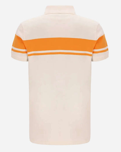 Sergio Tacchini YOUNG LINE Polo Sandshell/Orange Pepper