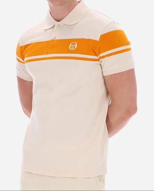 Sergio Tacchini YOUNG LINE Polo Sandshell/Orange Pepper