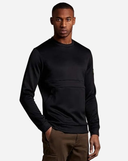 Lyle and Scott CASUALS Zip Pocket Sweatshirt Black