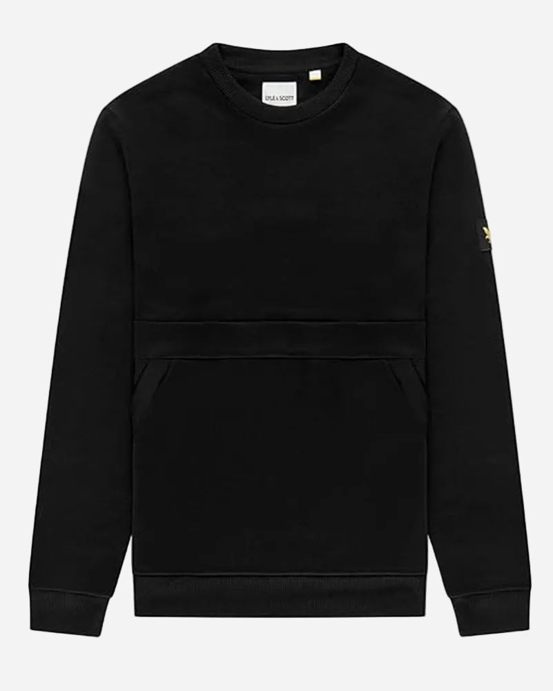 Lyle and Scott CASUALS Zip Pocket Sweatshirt Black