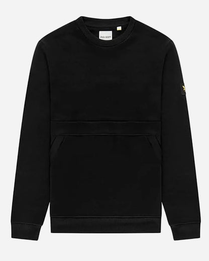 Lyle and Scott CASUALS Zip Pocket Sweatshirt Black