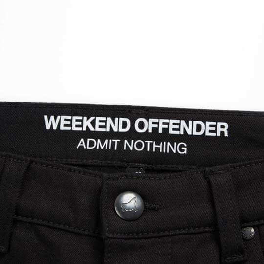 Weekend Offender Jeans 444 Tapered Fit Black