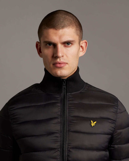 Lyle and Scott PACKABLE PUFFA JACKET Black