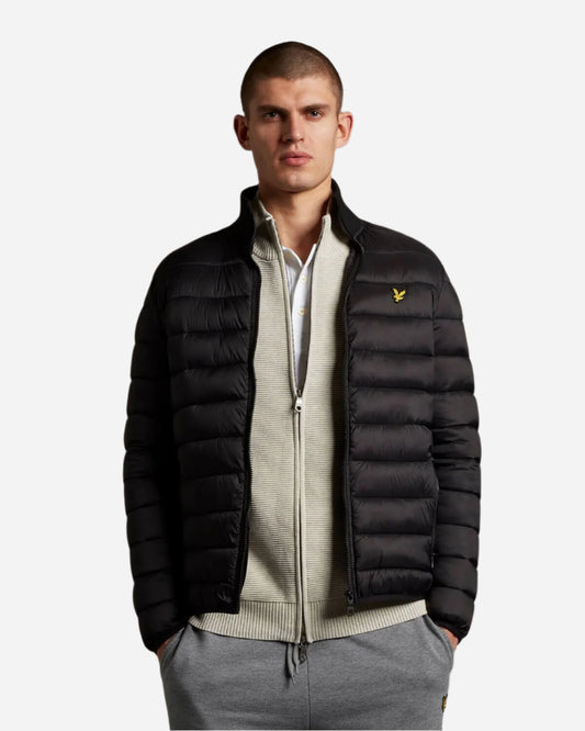 Lyle and Scott PACKABLE PUFFA JACKET Black