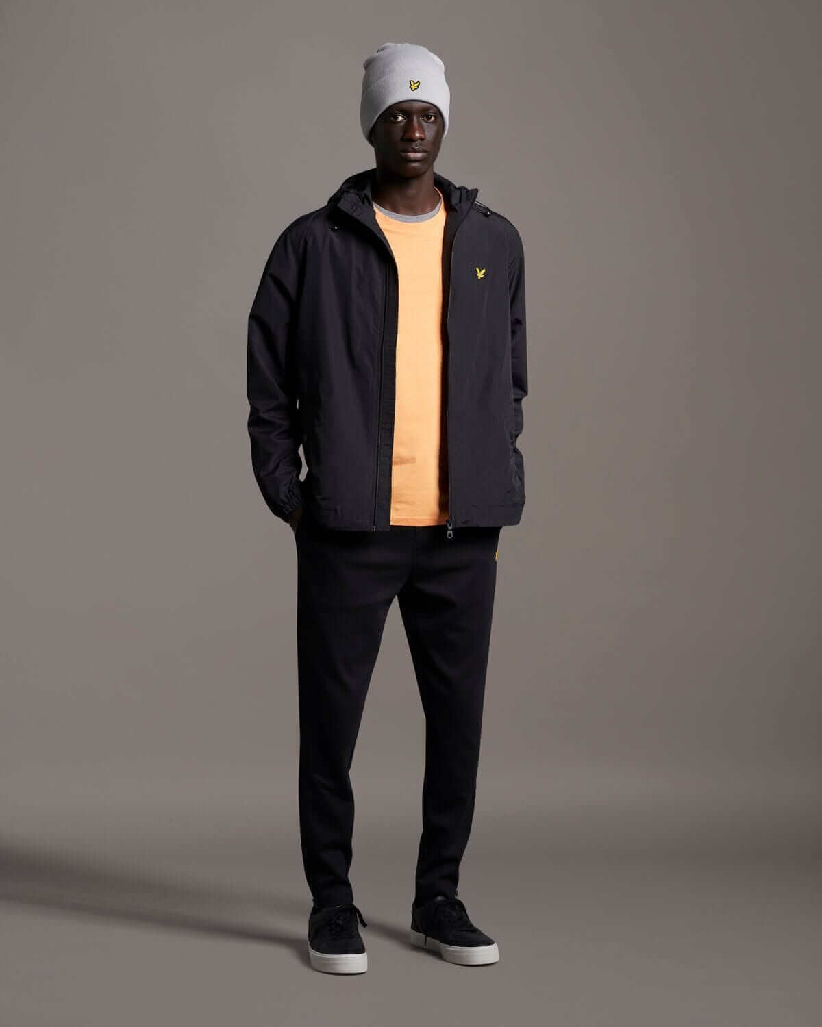Lyle scott shop zip through hooded jacket