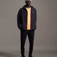 Lyle and Scott Zip Through Hooded Jacket Jet Black