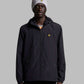 Lyle and Scott Zip Through Hooded Jacket Jet Black