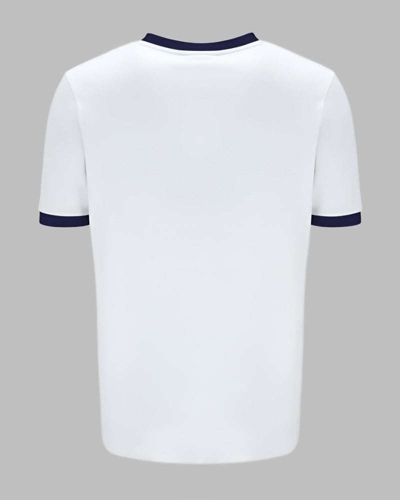 FILA Marconi Essential Ringer T Shirt White/Navy