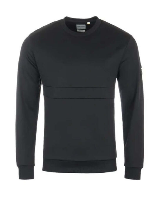 Lyle and Scott CASUALS Zip Pocket Sweatshirt Black-40% Off