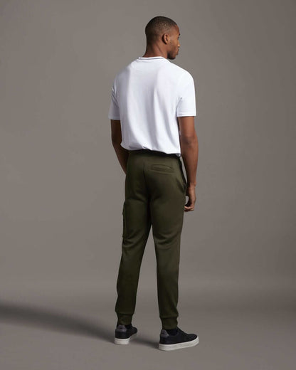 Lyle and Scott Casuals POCKET TRACKPANTS Trek Green