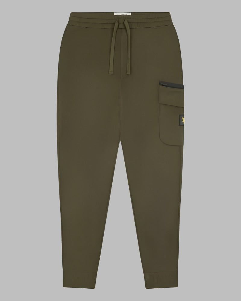 Lyle and Scott Casuals POCKET TRACKPANTS Trek Green