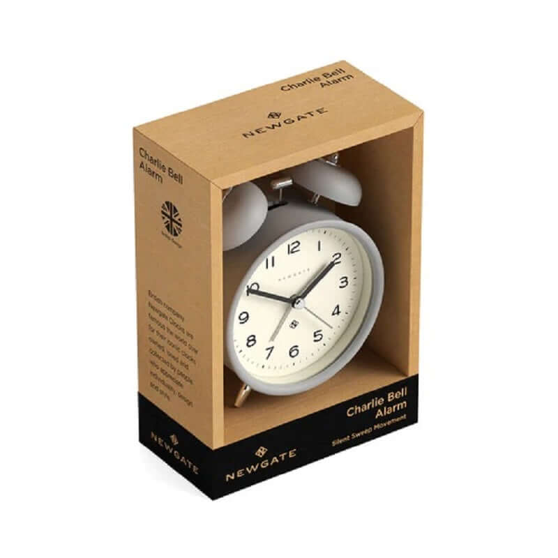 Newgate ECHO Alarm Clock Posh Grey