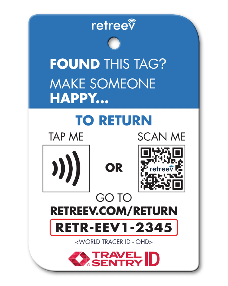 Retreev Smart Tag CABIN CREW Retreev Smart Tag