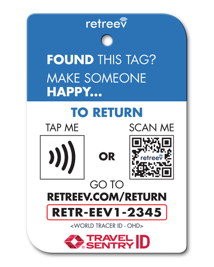 Retreev Smart Tag CABIN CREW Retreev Smart Tag