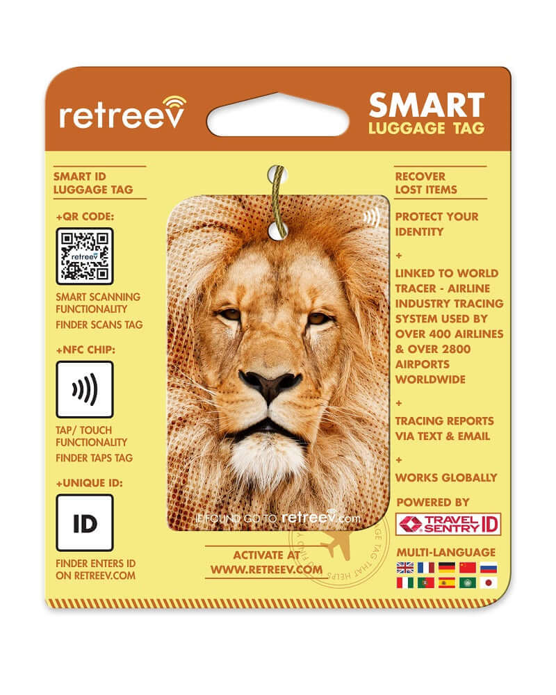Retreev Smart Luggage Tag LION