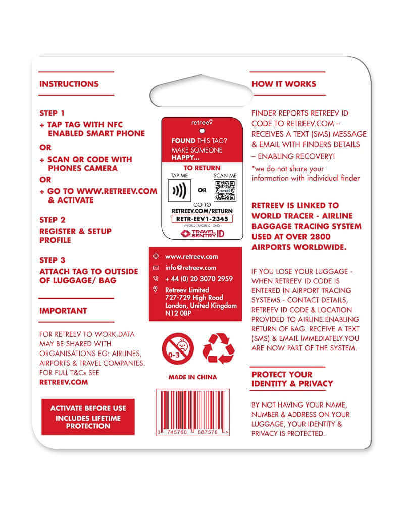 Smart bag tag 2025