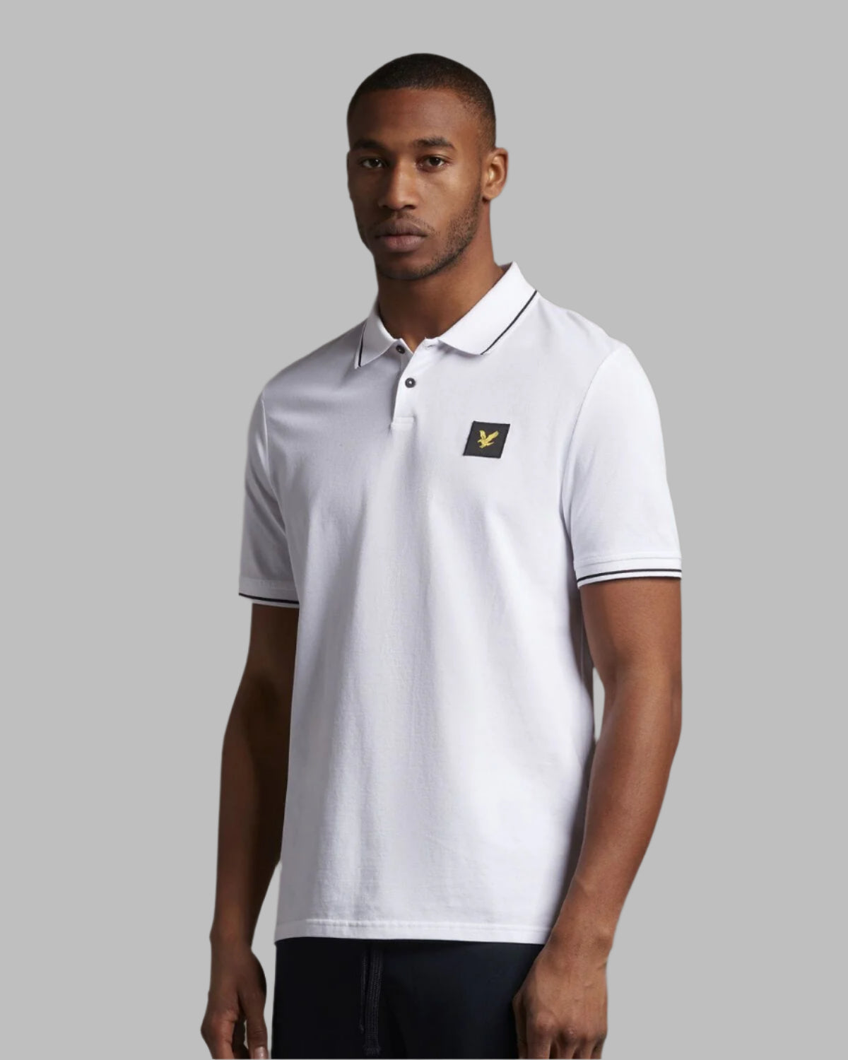 Lyle and Scott Casuals TIPPED POLO SHIRT White
