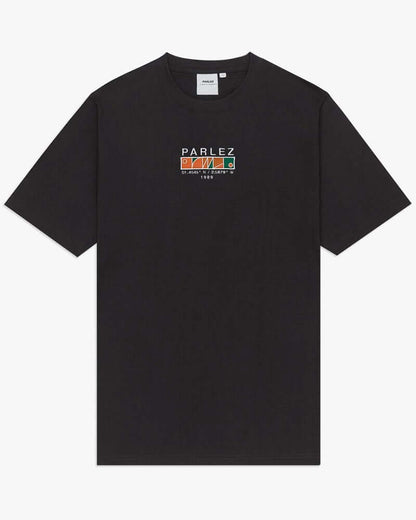 Parlez SOLARIS T Shirt Black-HALF PRICE!
