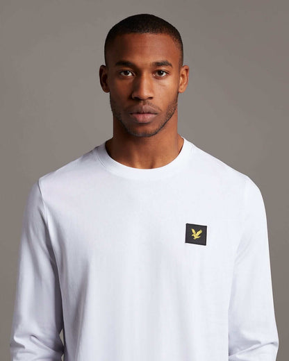 Lyle and Scott Casuals LONG SLEEVE T SHIRT White