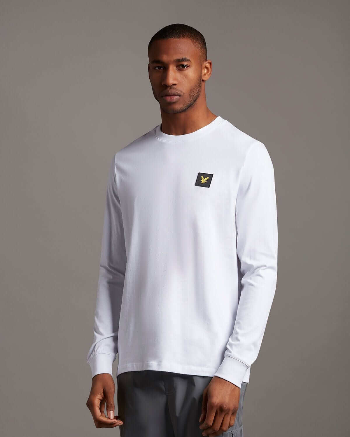 Lyle and Scott Casuals LONG SLEEVE T SHIRT White