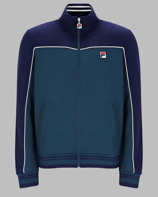 FILA Wales Retro Track Jacket Dark Teal/FILA Navy