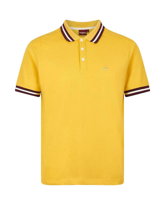 Merc ADELAIDE Polo Shirt Mustard-30% OFF!