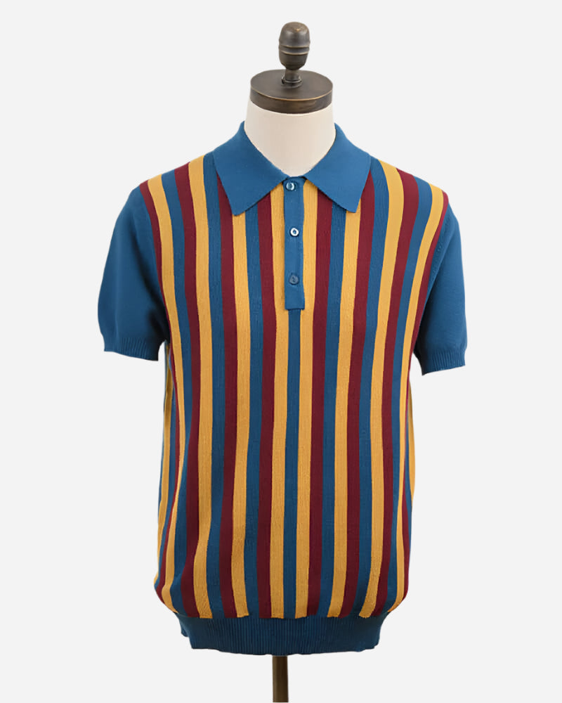 Art Gallery Clothing JIM Polo Sailor Blue Art Gallery Clothing