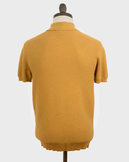 Art Gallery Clothing JIM Polo Mustard